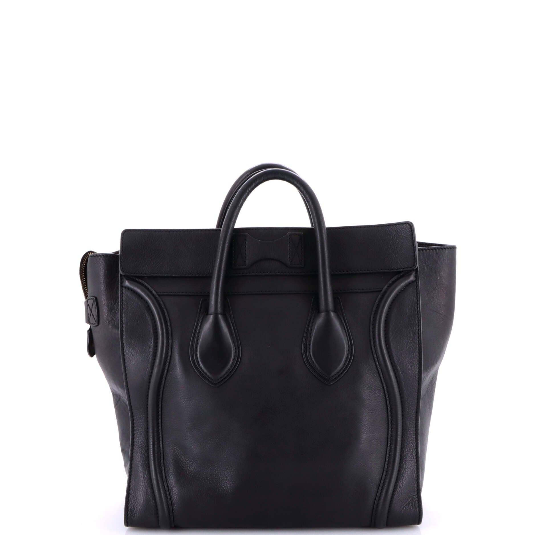 Luggage Bag Smooth Leather Mini
