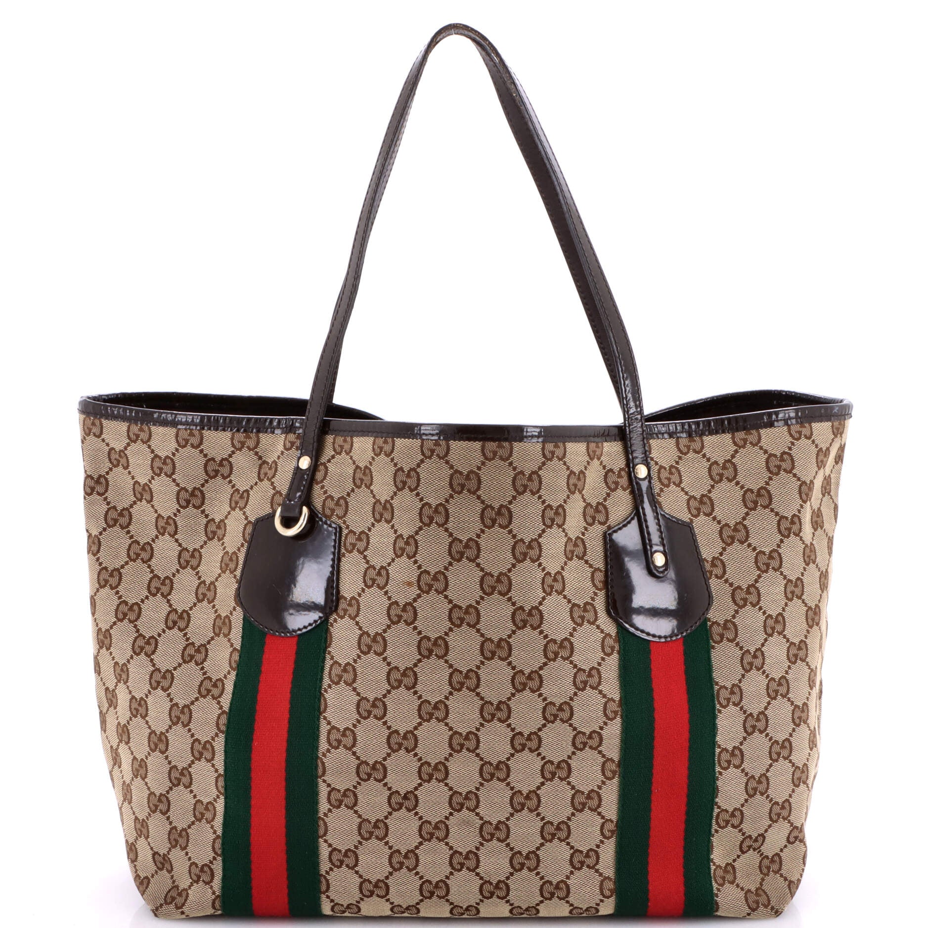 Jolie Web Tote GG Canvas Large