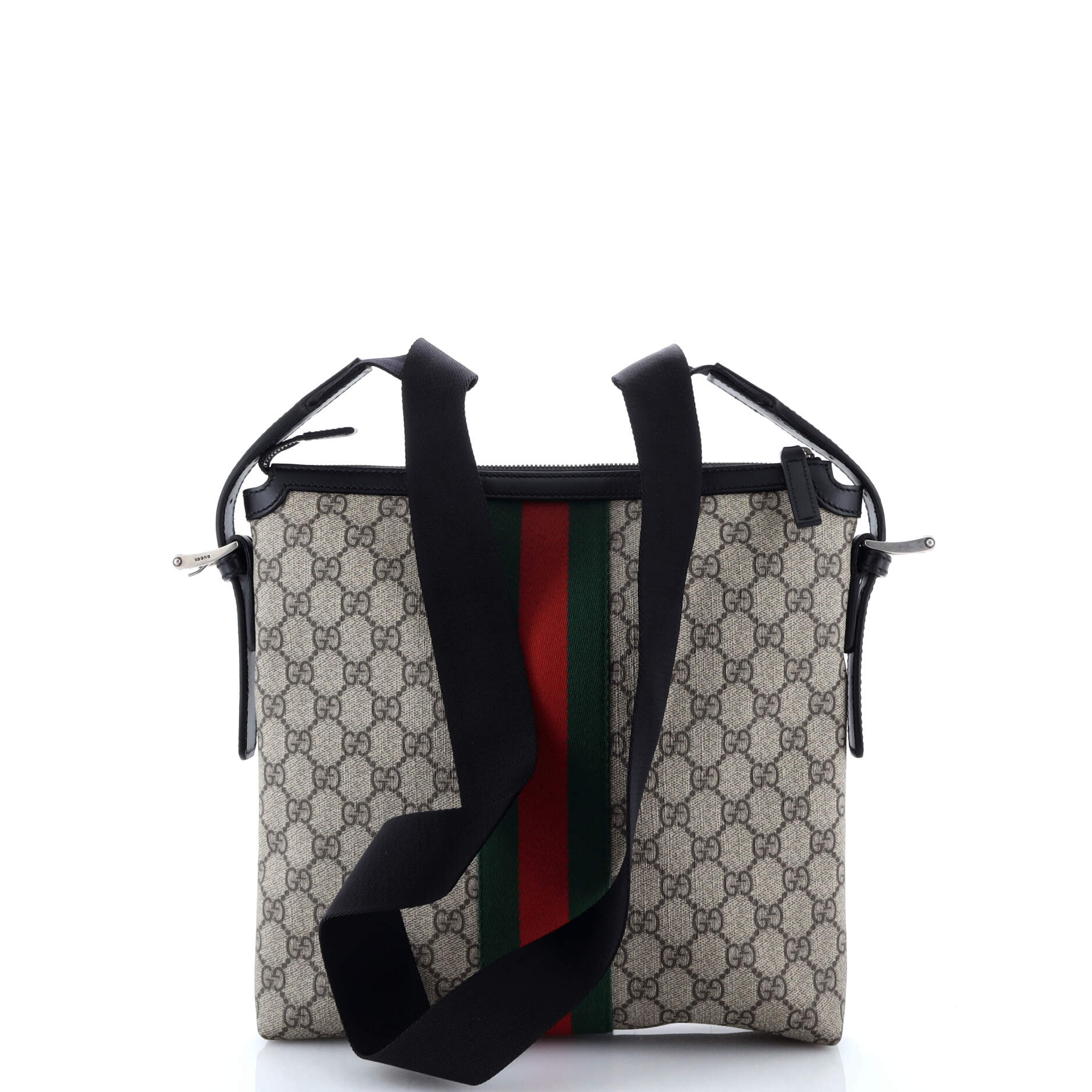 Web Messenger Bag GG Coated Canvas Medium