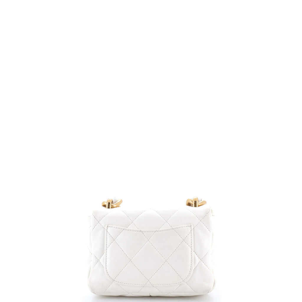 Funky Town Flap Bag Quilted Lambskin Mini