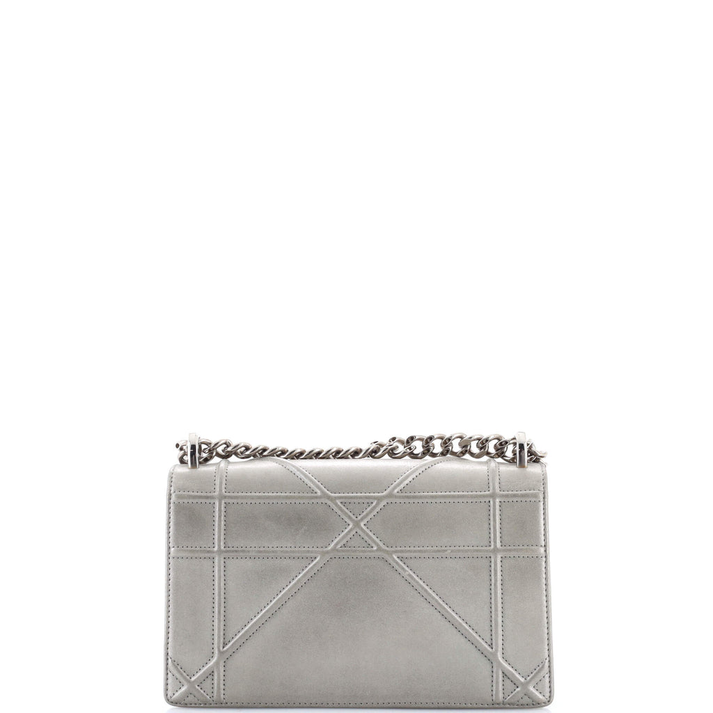 Diorama Flap Bag Iridescent Nubuck Small