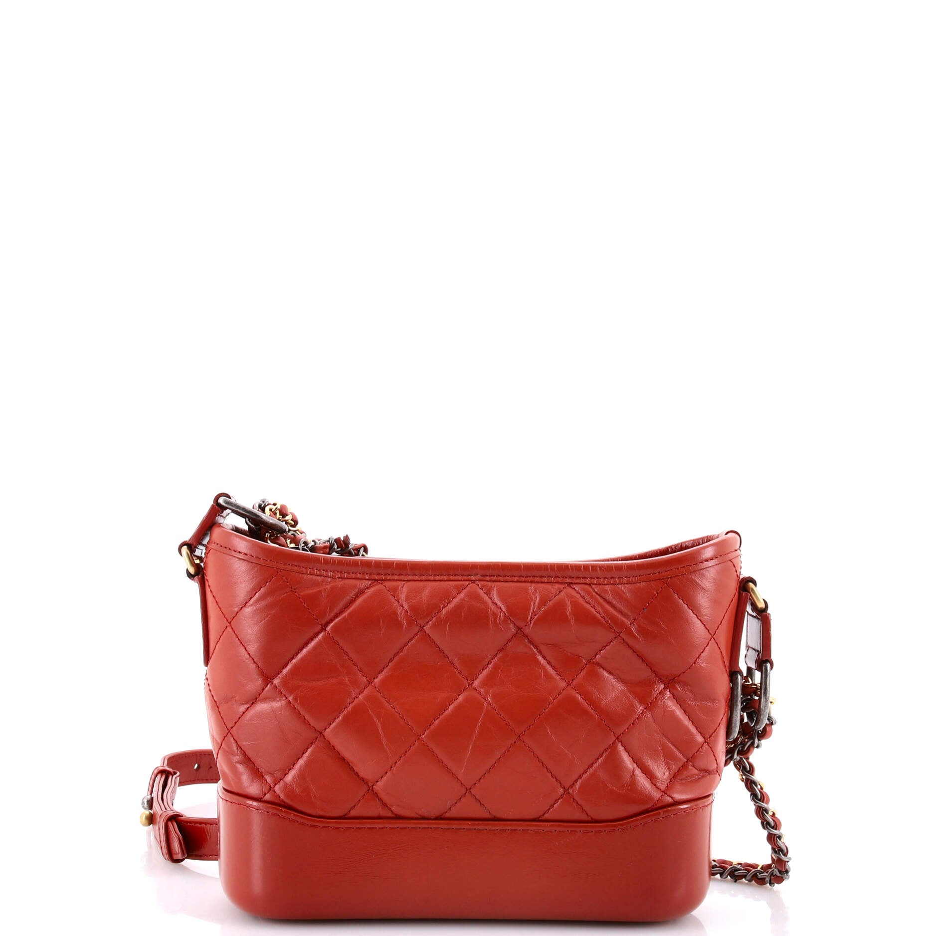 Gabrielle Hobo Quilted Aged Calfskin Small
