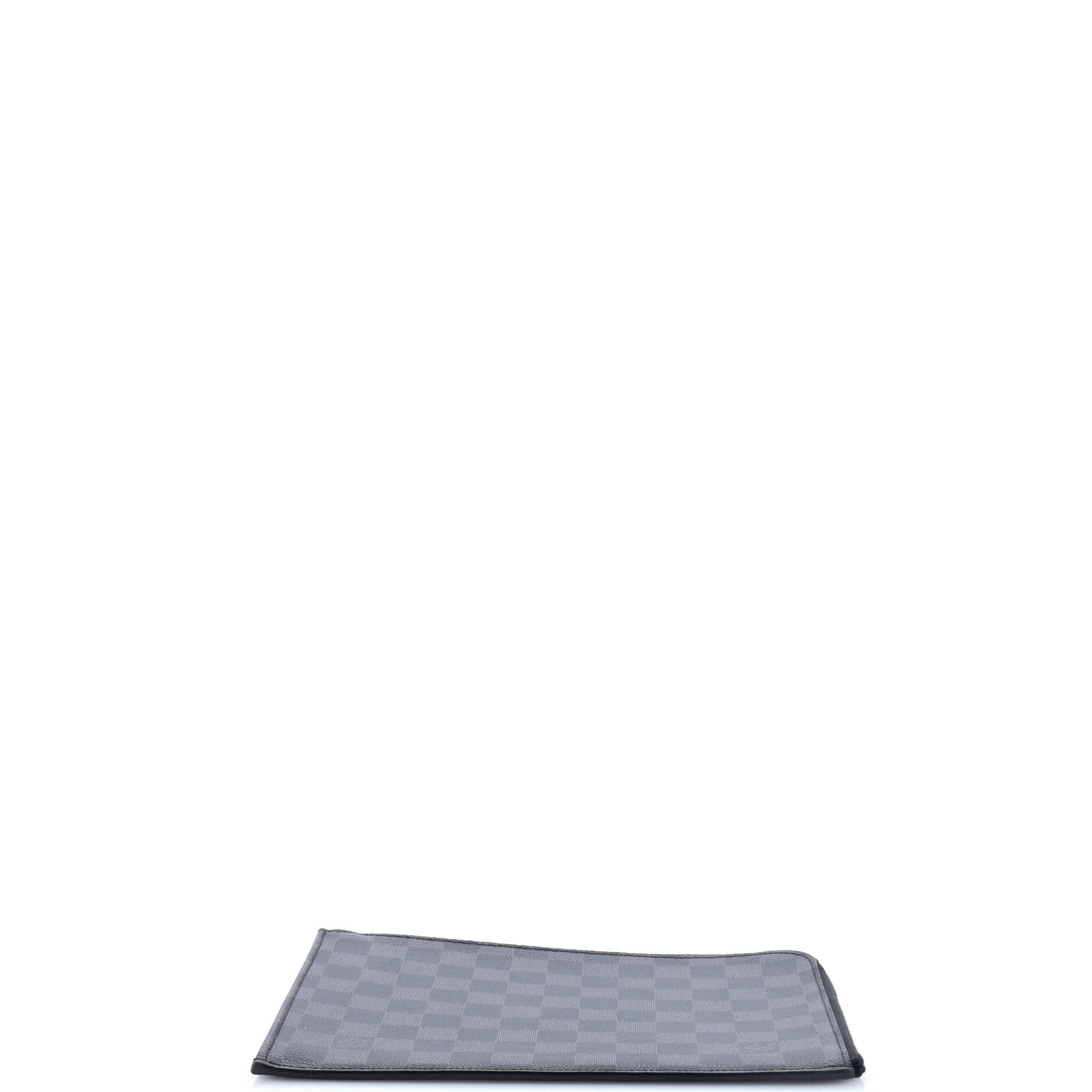 Pochette Jules Damier Graphite PM