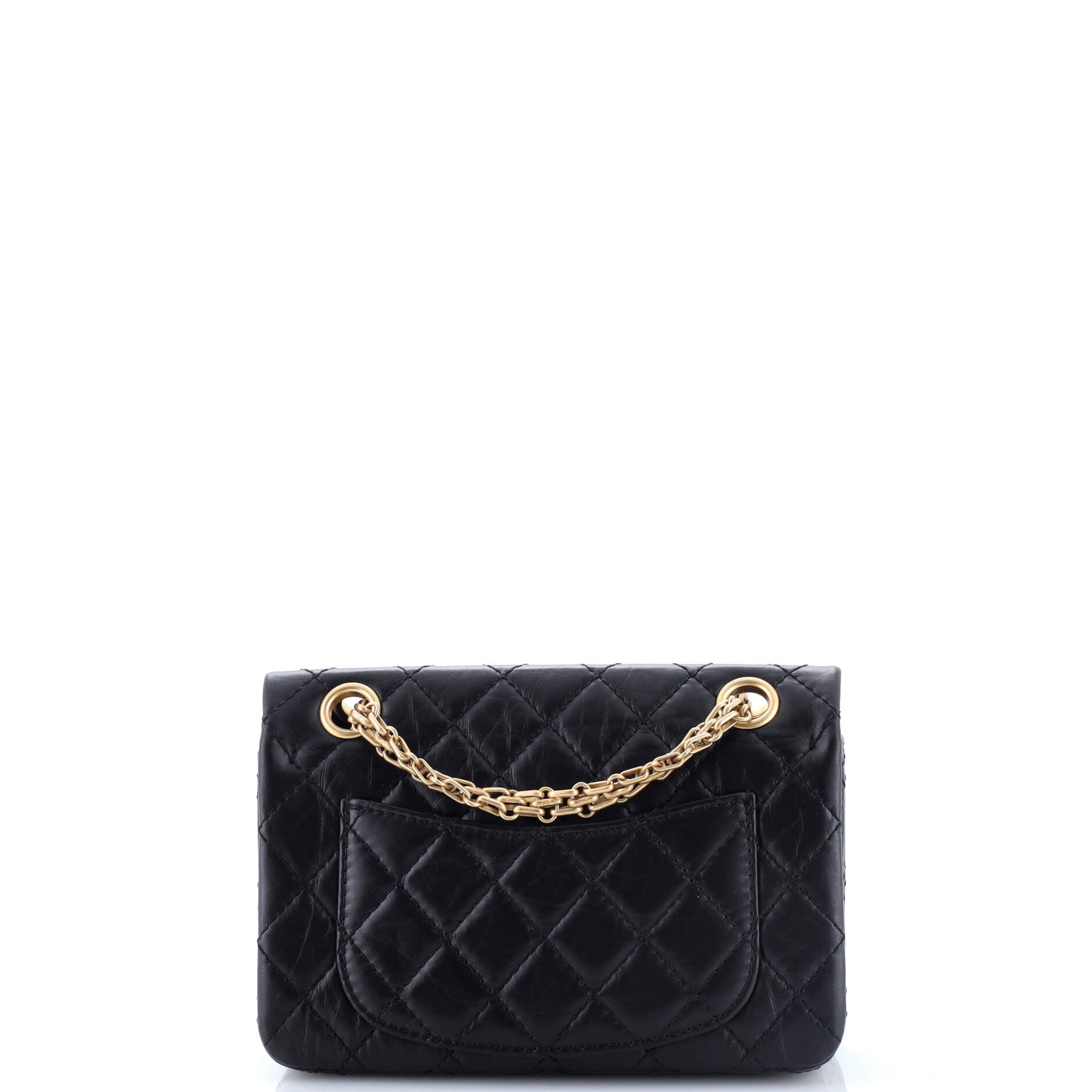Reissue 2.55 Flap Bag Quilted Aged Calfskin Mini