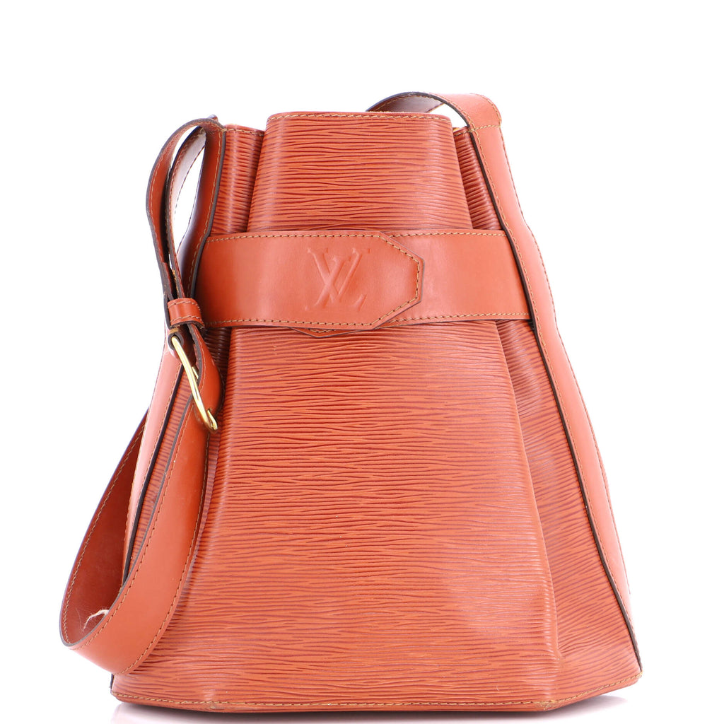 Vintage Sac d'Epaule Handbag Epi Leather PM