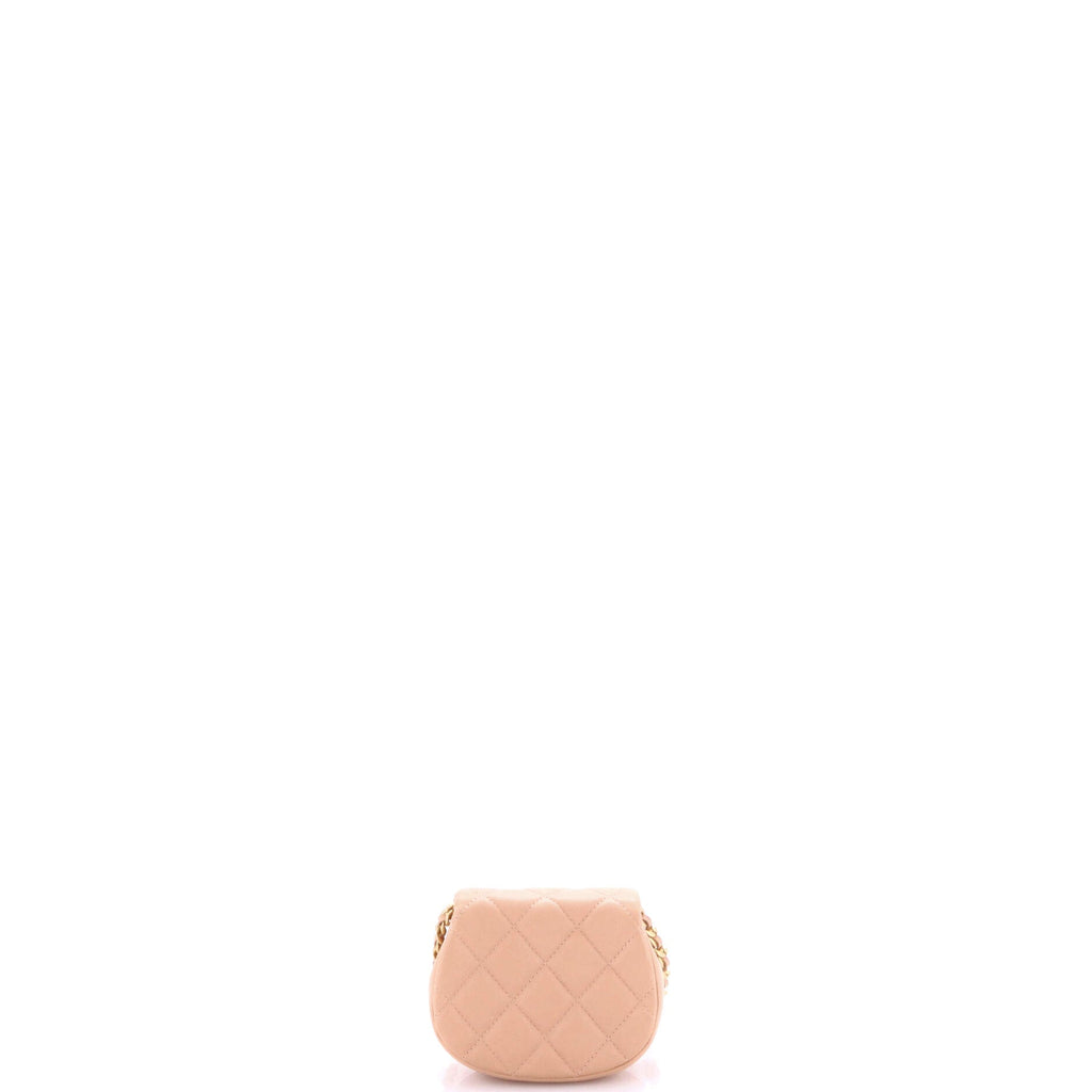 Coco Mail Clutch with Chain Quilted Calfskin Mini