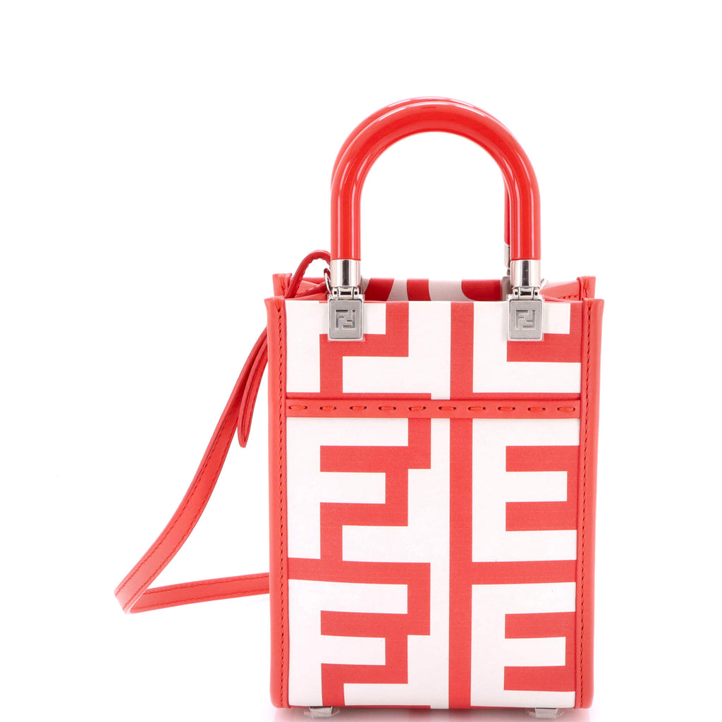 x Marc Jacobs Sunshine Shopper Tote Printed Leather Mini