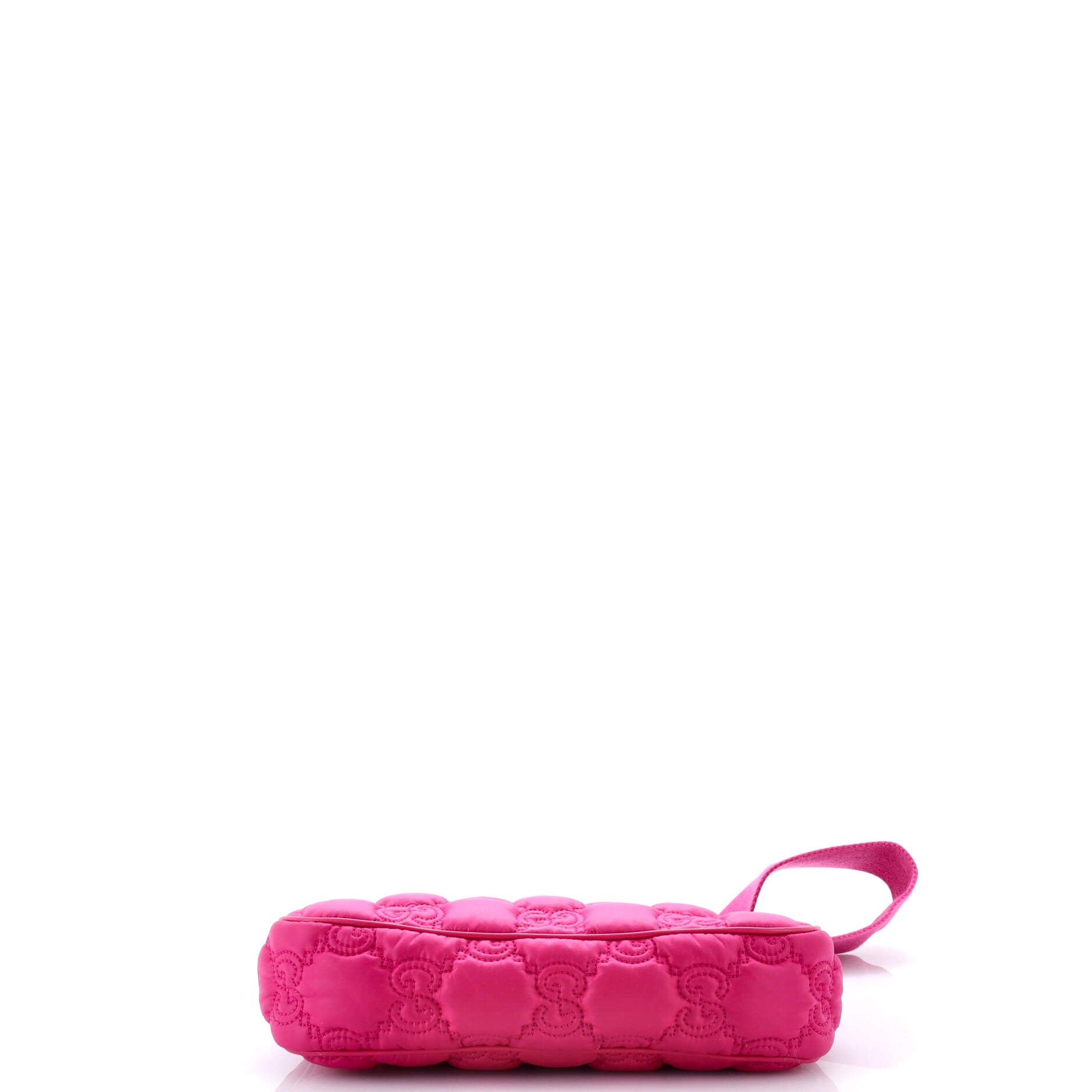 Zip Shoulder Bag GG Embossed Matelasse Nylon with Leather Mini