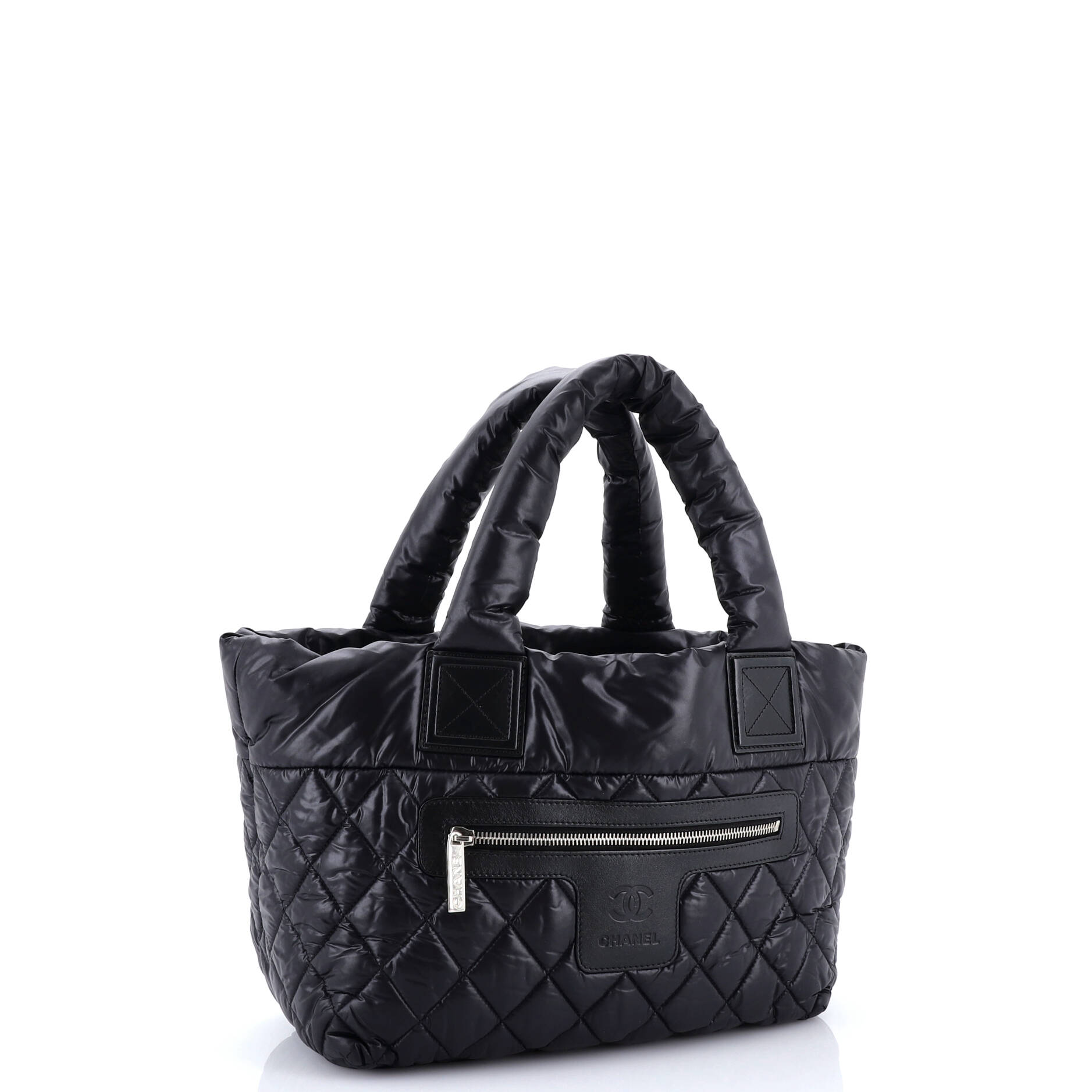 Coco Cocoon Reversible Tote Quilted Nylon Small