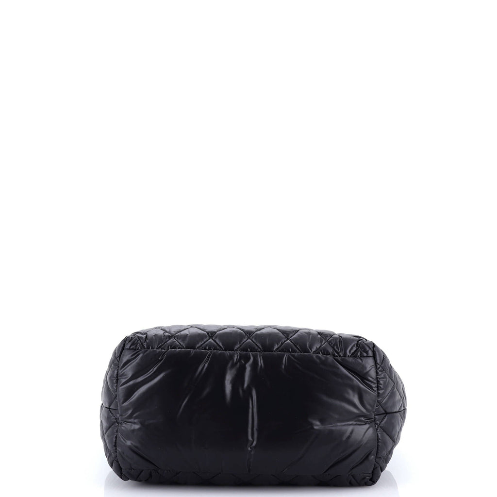 Coco Cocoon Reversible Tote Quilted Nylon Small