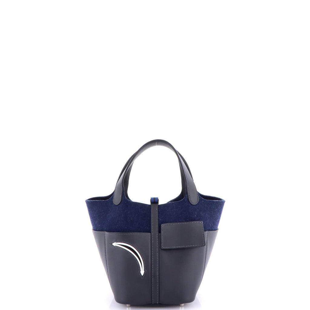 Go Team Picotin Lock Bag Feutre Wool and Swift PM