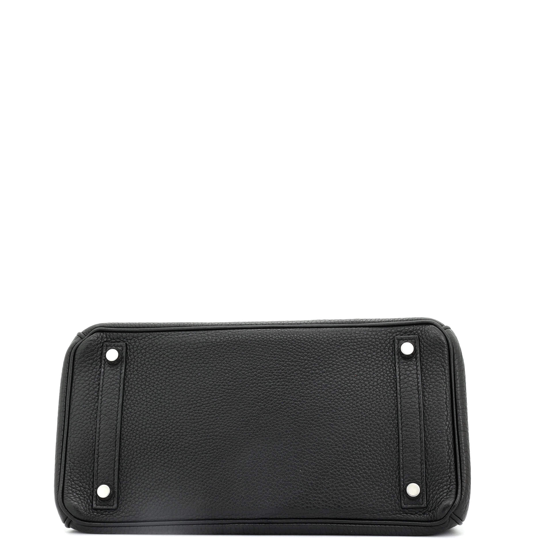 Birkin Handbag Noir Togo with Palladium Hardware 30