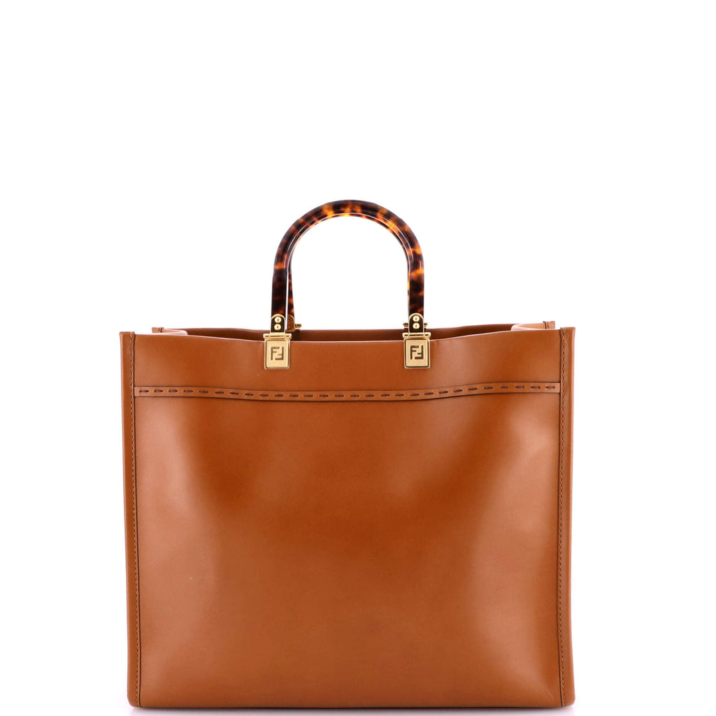 Sunshine Shopper Tote Leather Medium