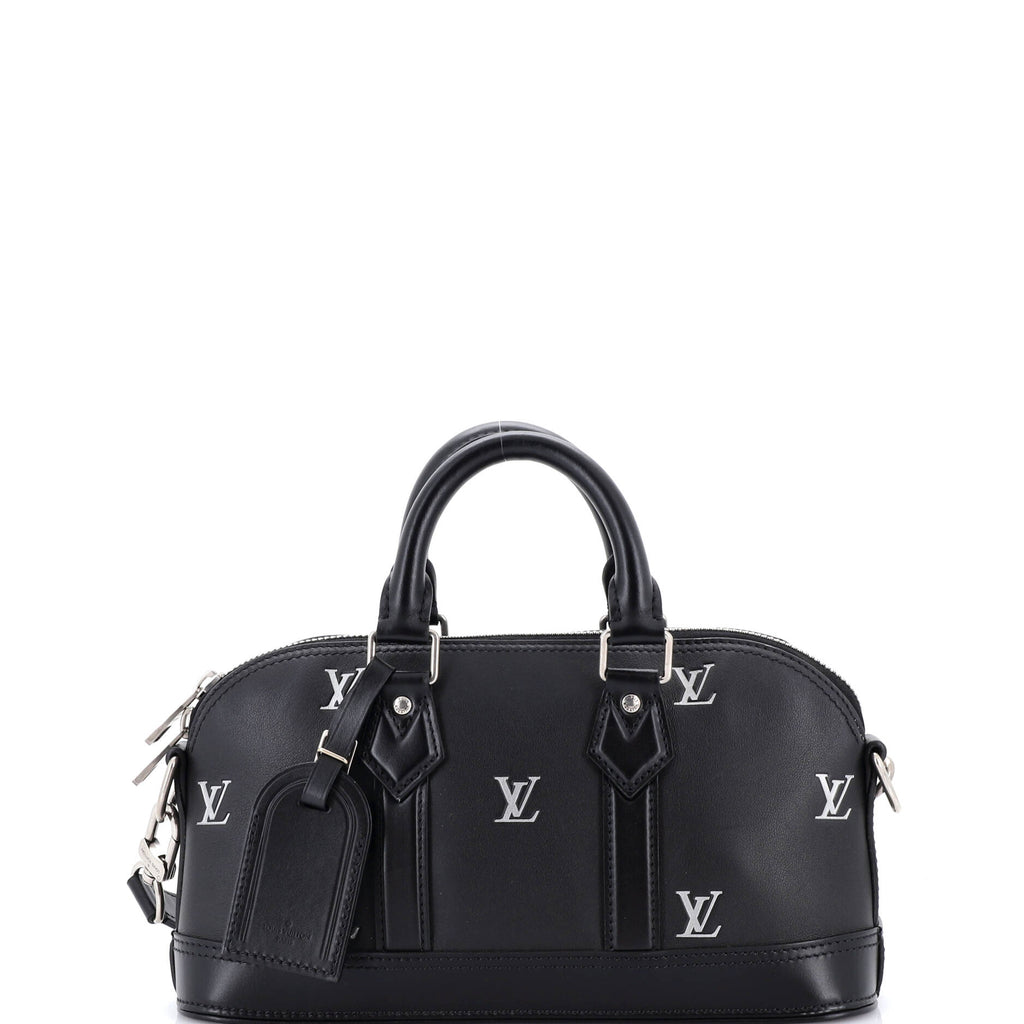 Alma Handbag LV Blason Calf Leather East West