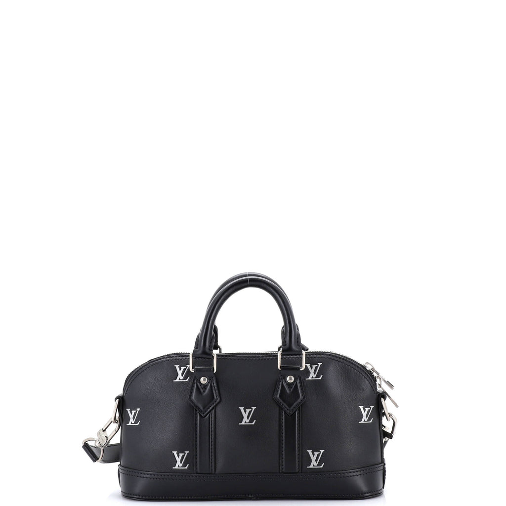 Alma Handbag LV Blason Calf Leather East West