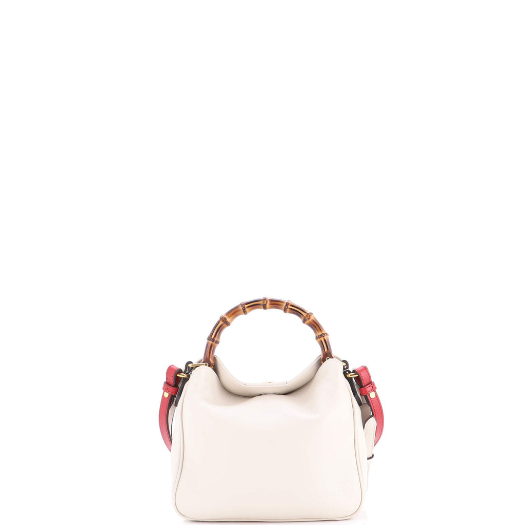 Diana NM Bamboo Shoulder Bag Leather Small