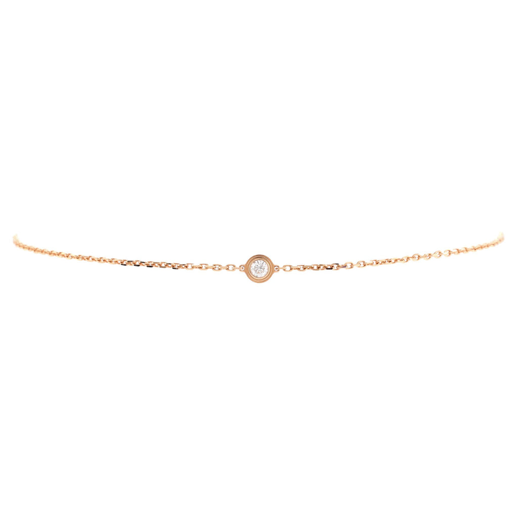 D'Amour Bracelet 18K Rose Gold and Diamond XS