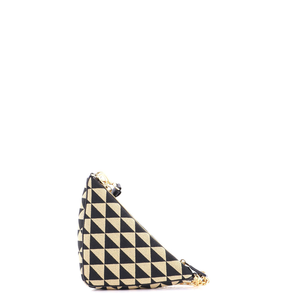 Symbole Triangle Bag Jacquard Mini