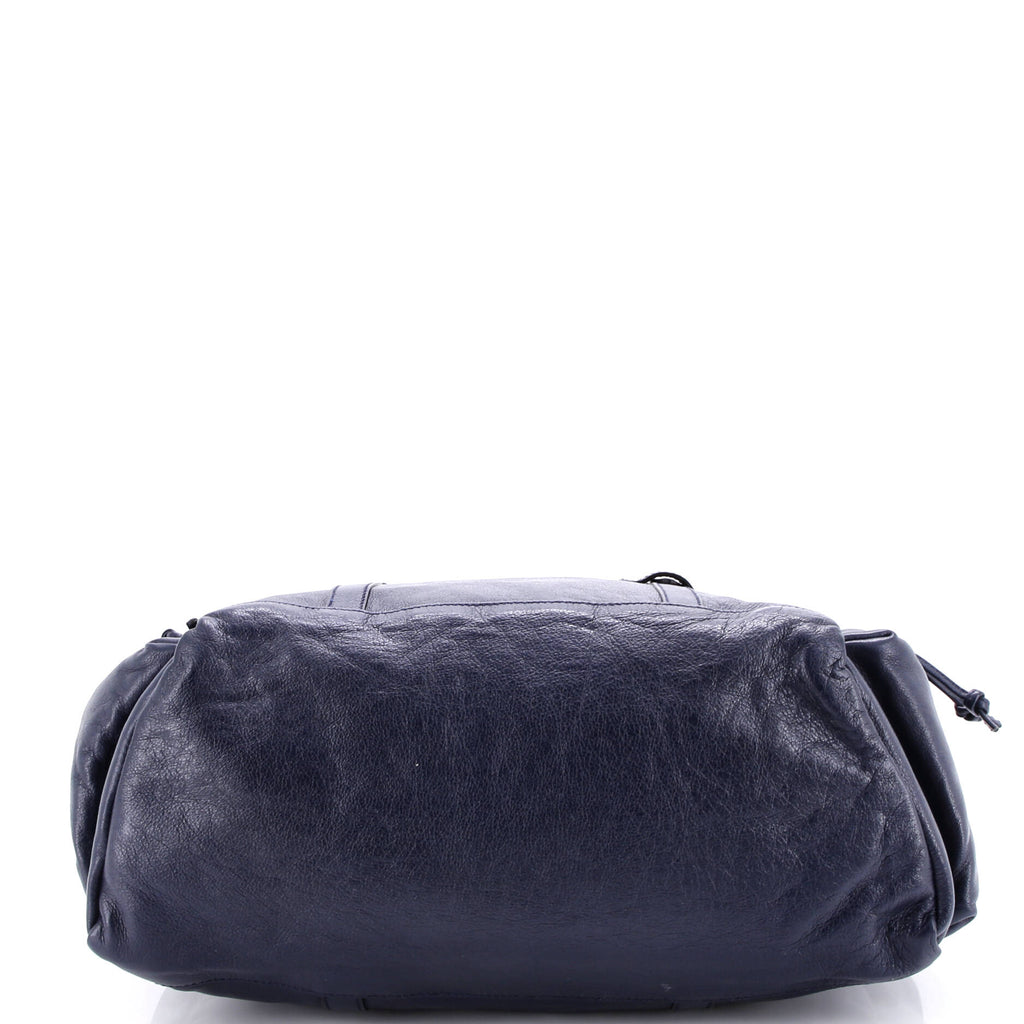 Tonal GG Drawstring Tote Leather