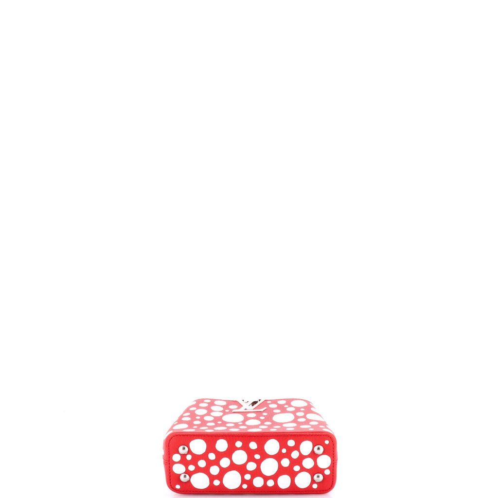 Capucines Bag Yayoi Kusama Infinity Dots Taurillon Leather Mini