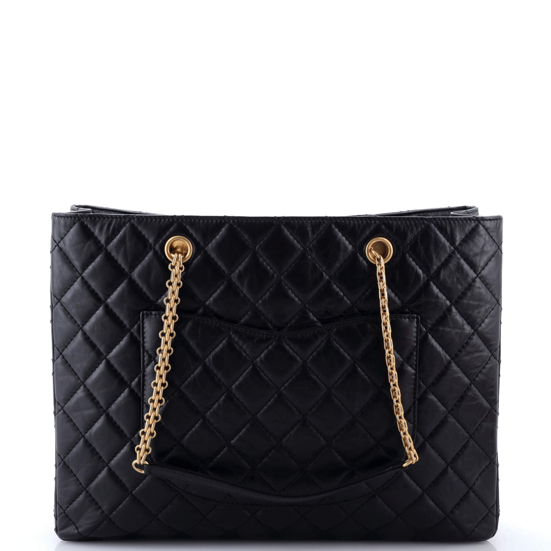 Front Pocket Reissue 2.55 Tote Quilted Aged Calfskin