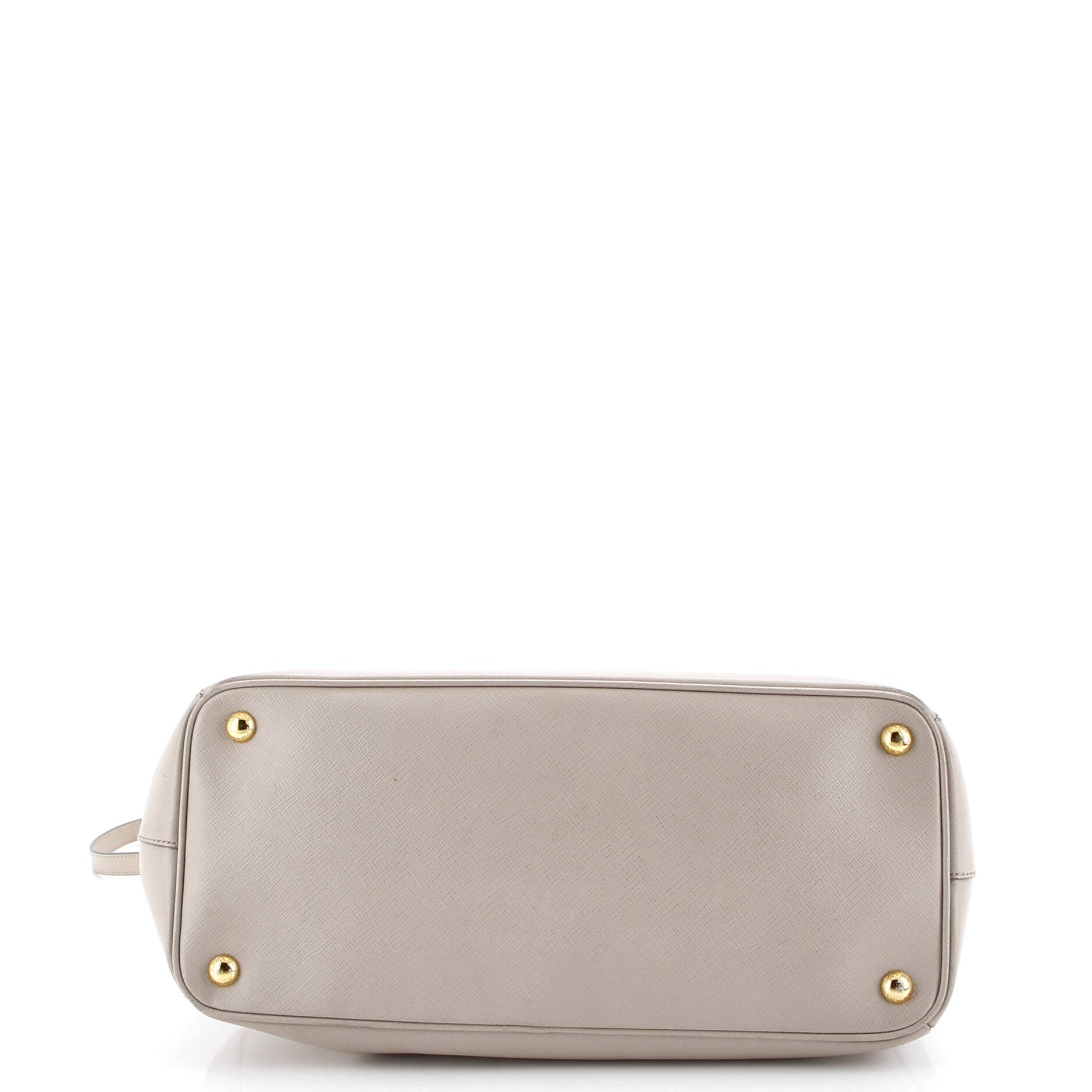 Double Zip Lux Tote Saffiano Leather Medium