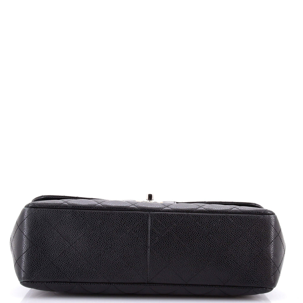 Vintage Classic Single Flap Bag Quilted Caviar Jumbo