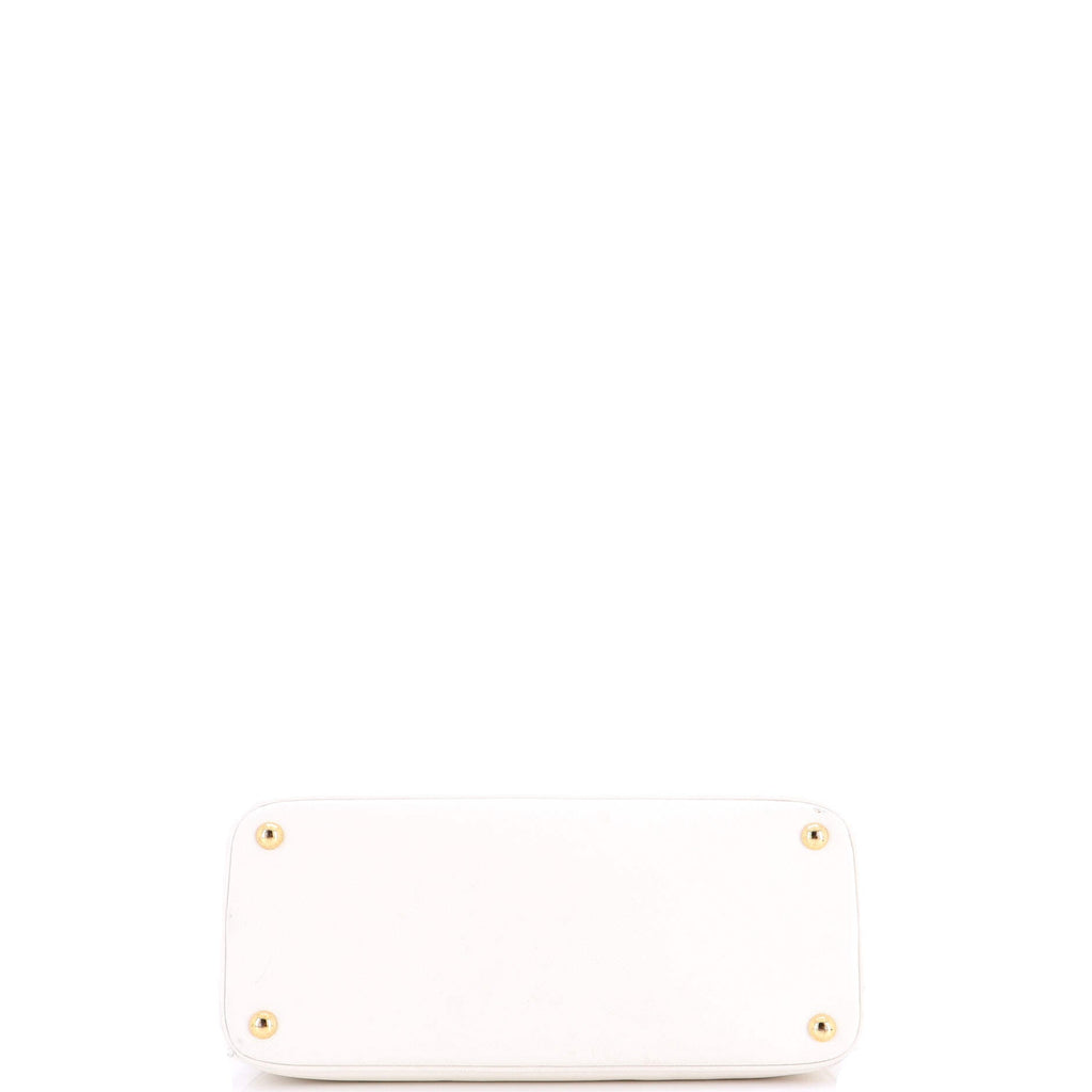 Galleria Double Zip Tote Saffiano Leather Medium