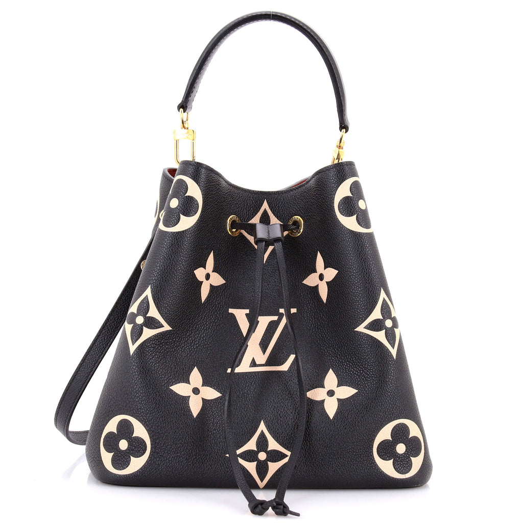 NeoNoe Handbag Bicolor Monogram Empreinte Giant MM