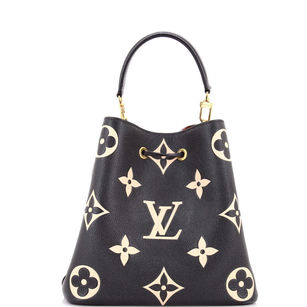 NeoNoe Handbag Bicolor Monogram Empreinte Giant MM