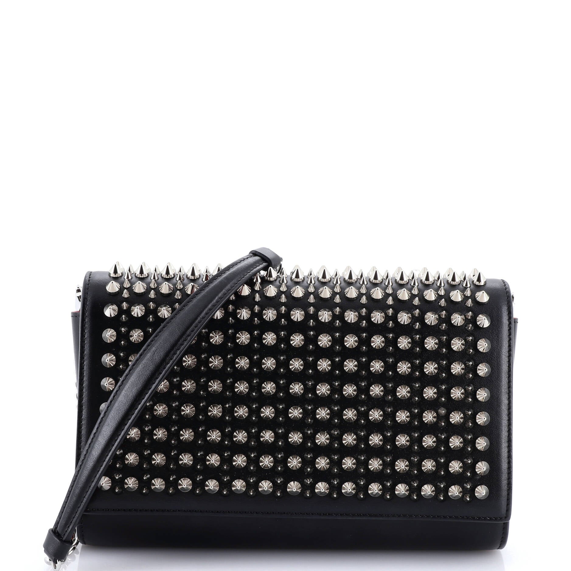 Paloma Clutch Spiked Leather