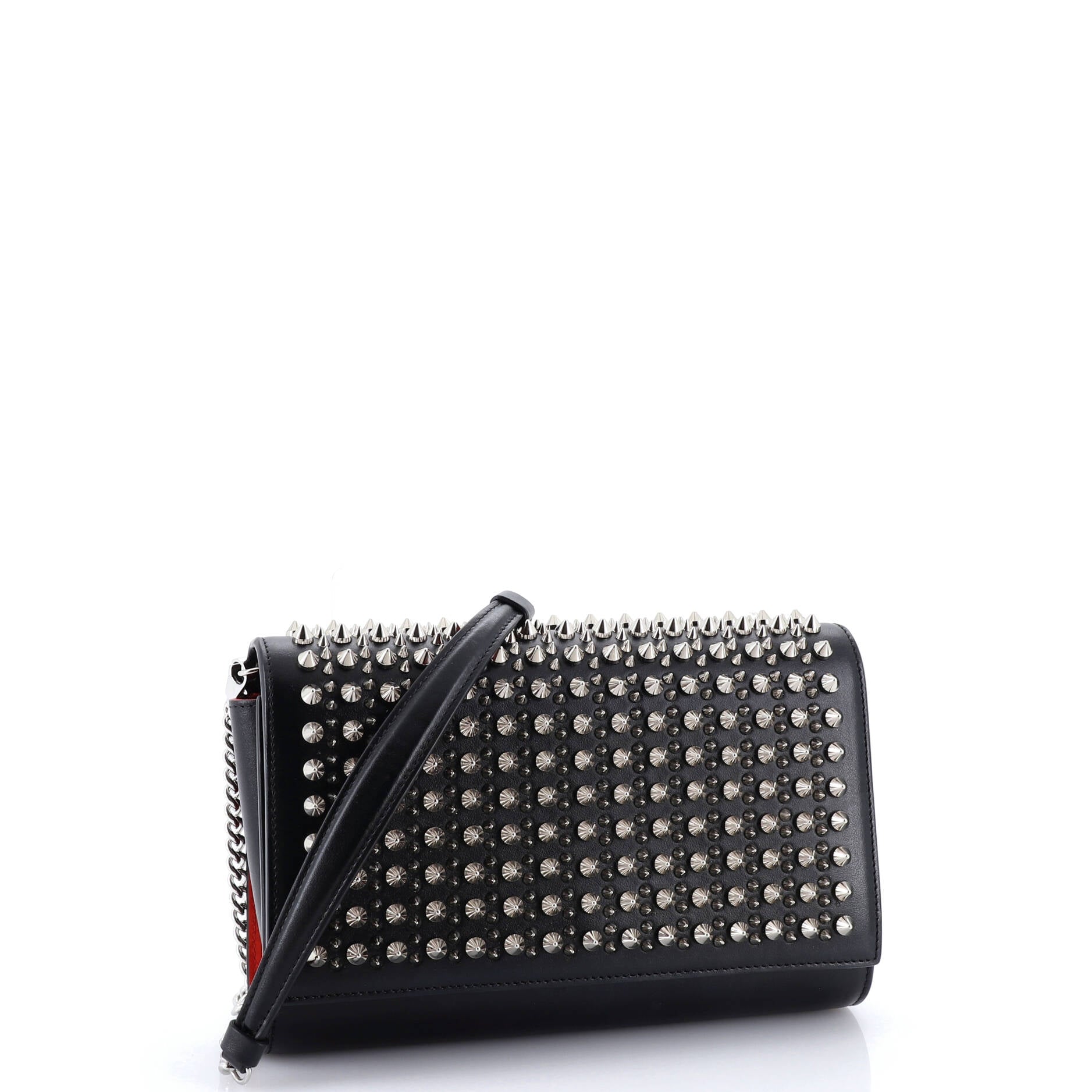 Paloma Clutch Spiked Leather