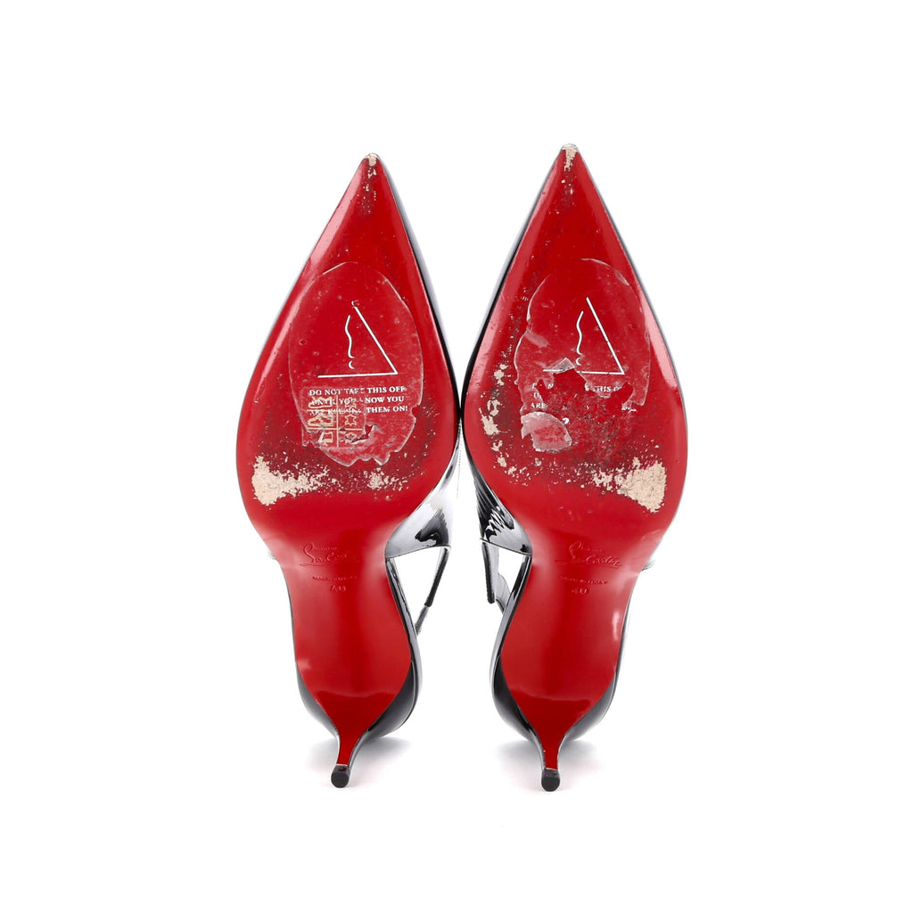 Women's Hot Chick Slingback Pumps Patent 70