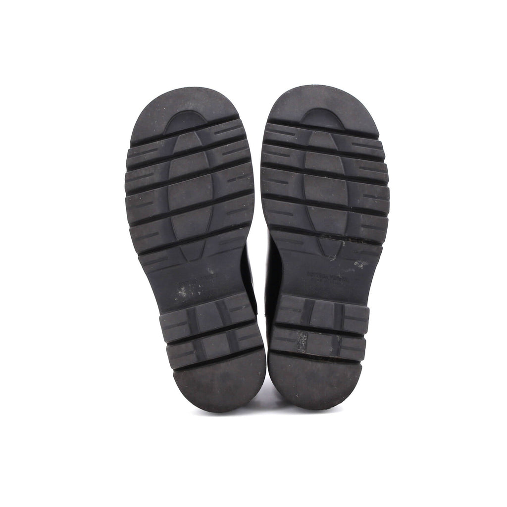 Men's Lug Cropped Boots Leather