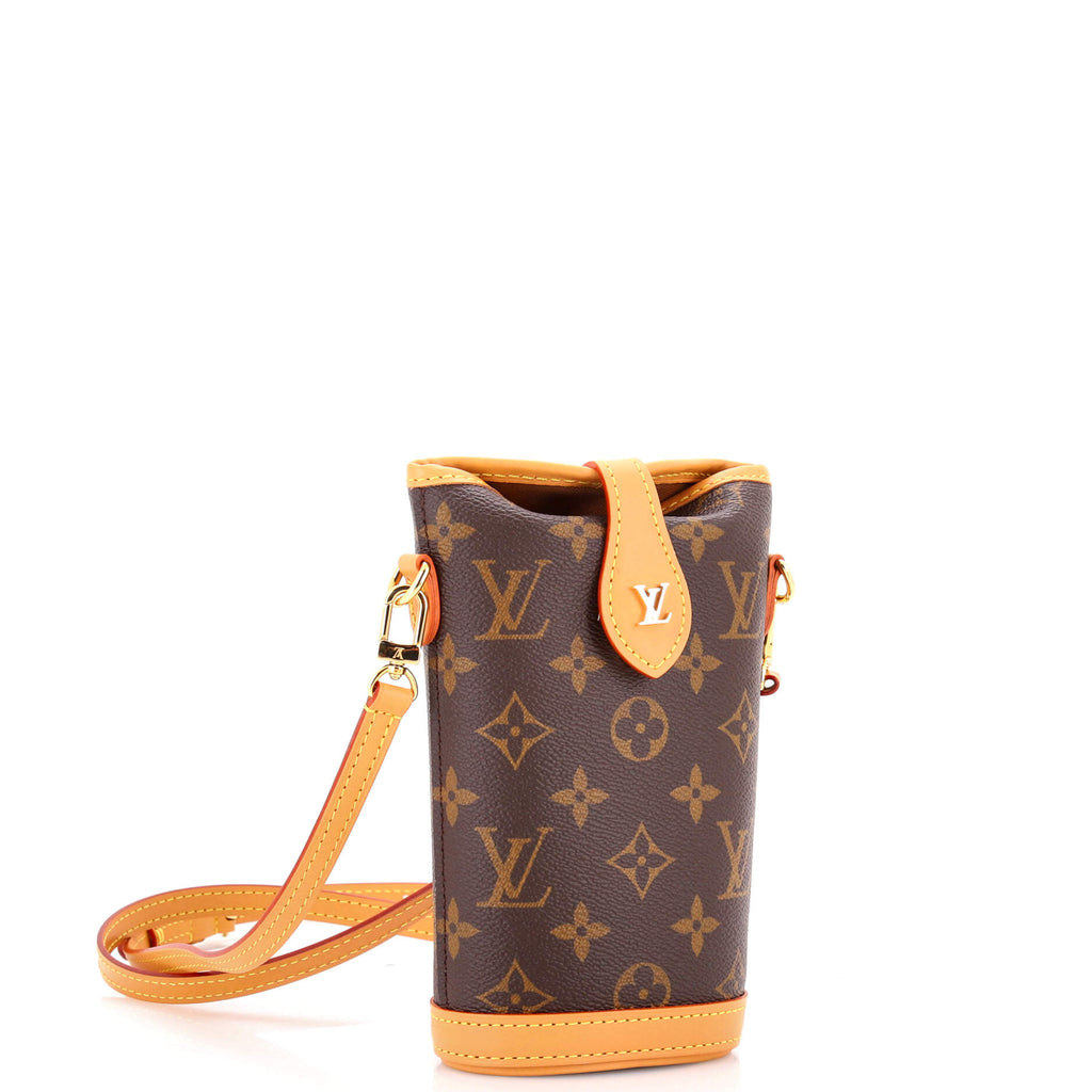 Fold Me Pouch Monogram Canvas