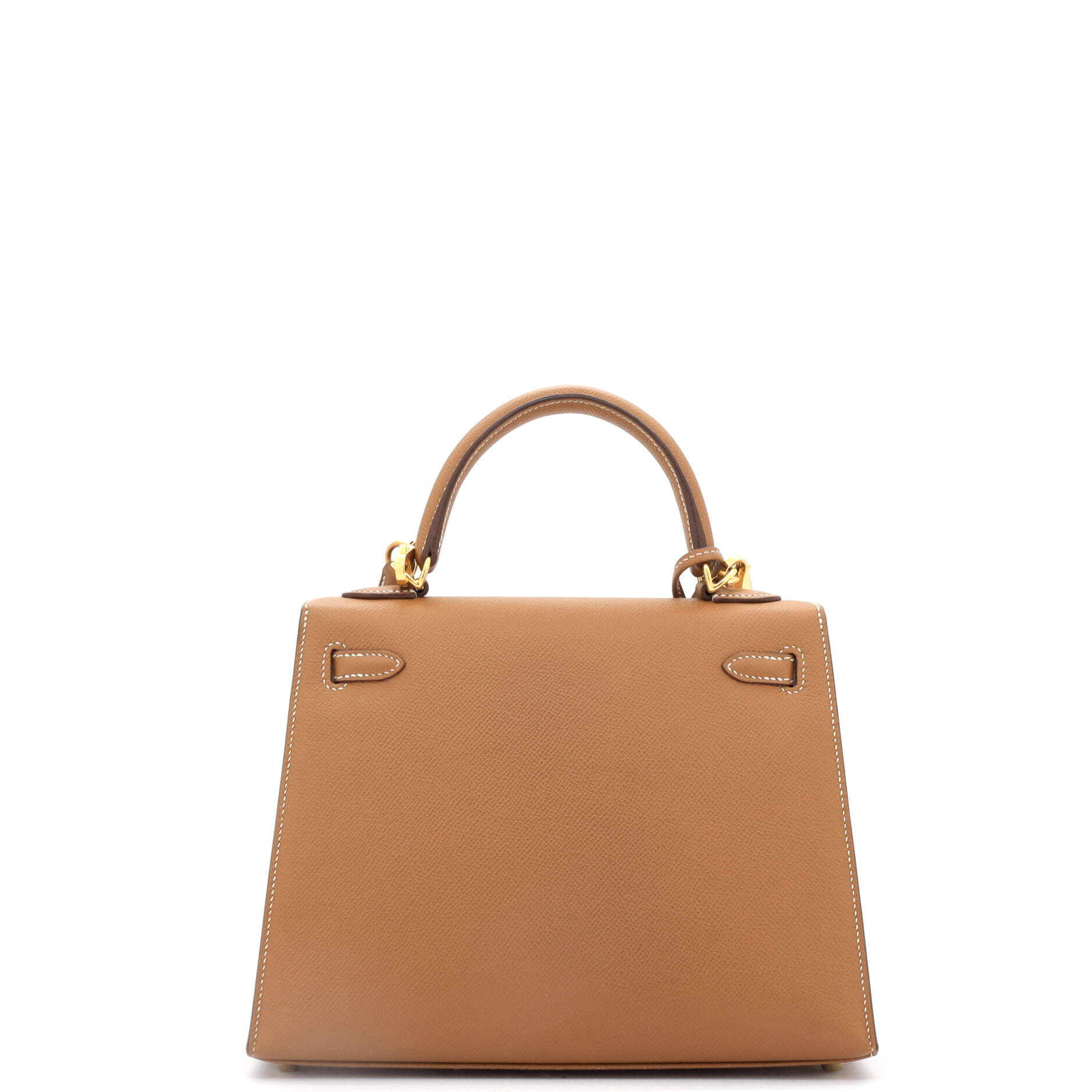 Kelly Handbag Gold Epsom with Gold Hardware 25