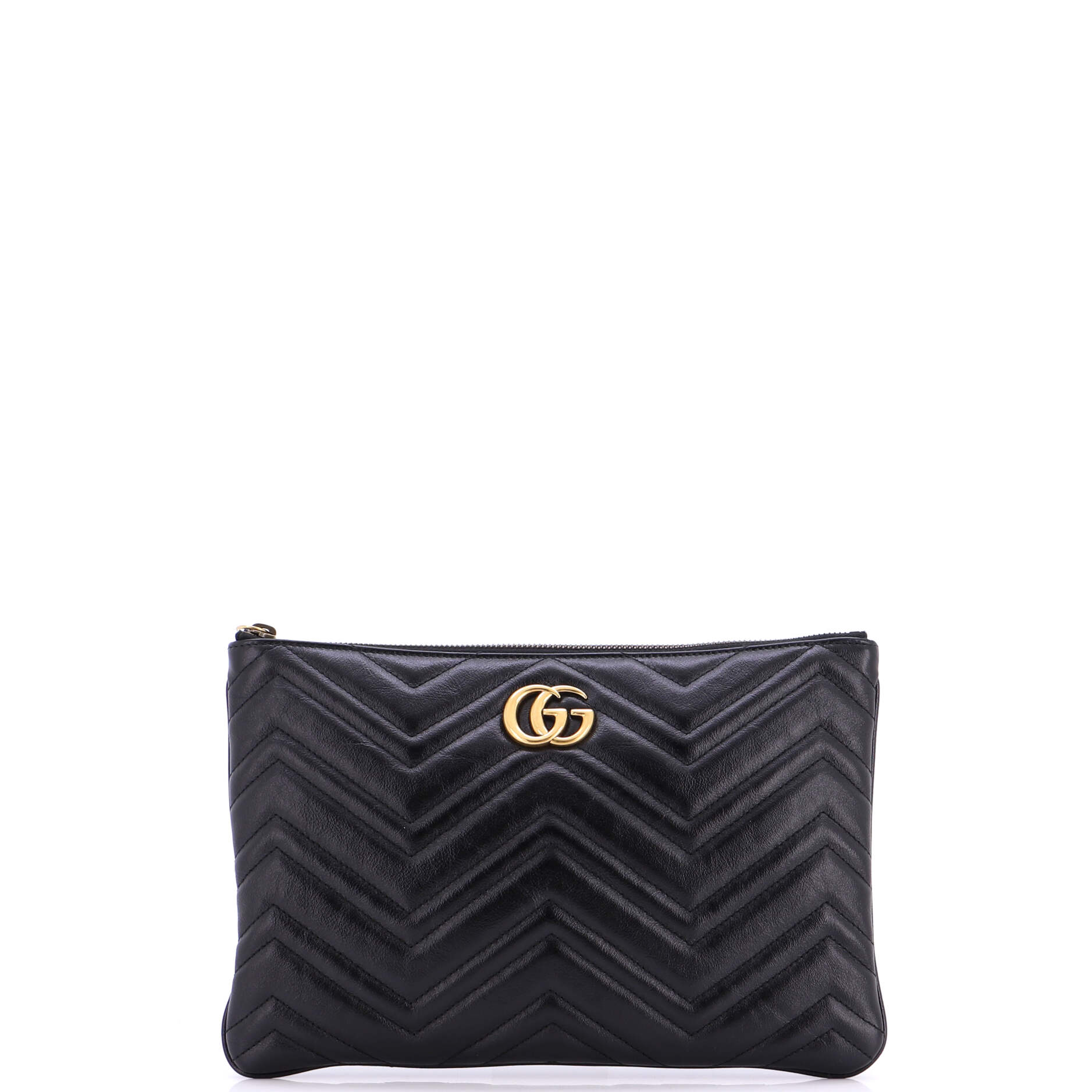 GG Marmont Clutch Matelasse Leather