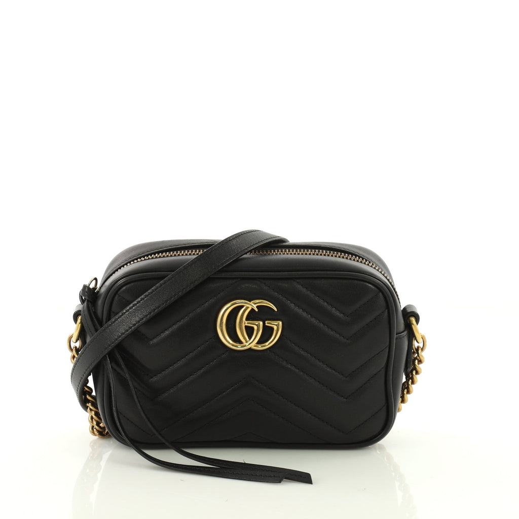 GG Marmont Shoulder Bag Matelasse Leather Mini