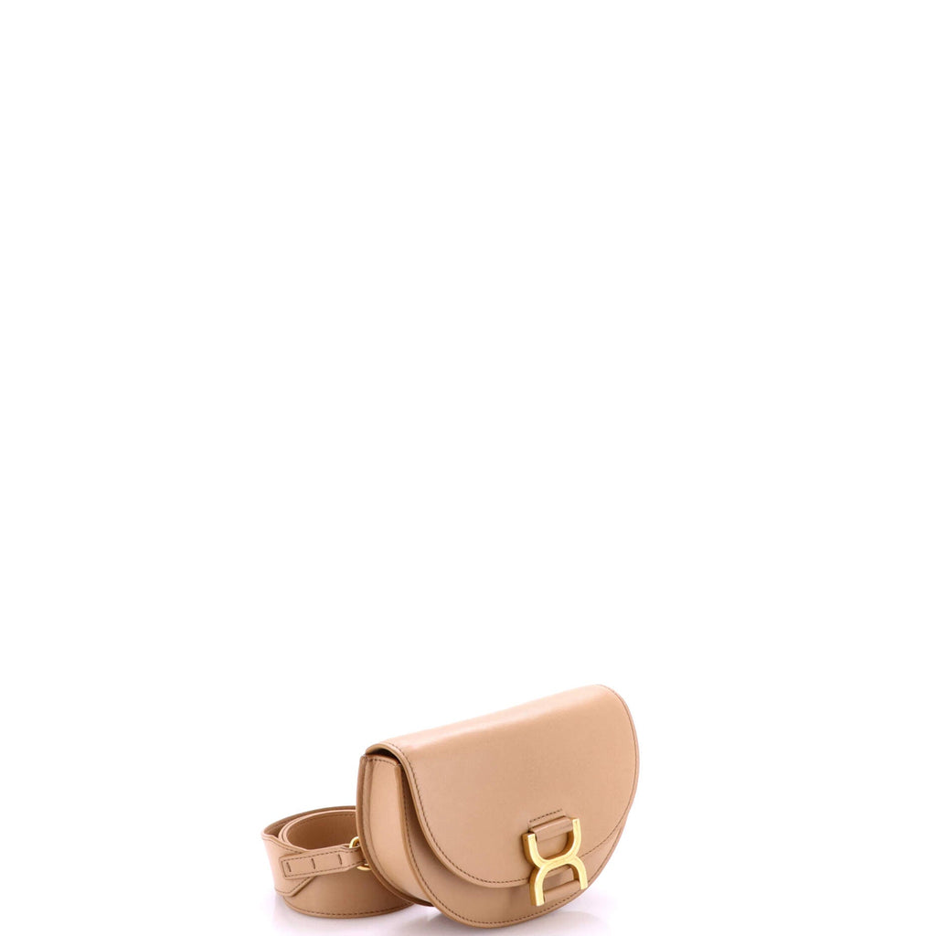 Marcie Flap Crossbody Bag Leather Mini