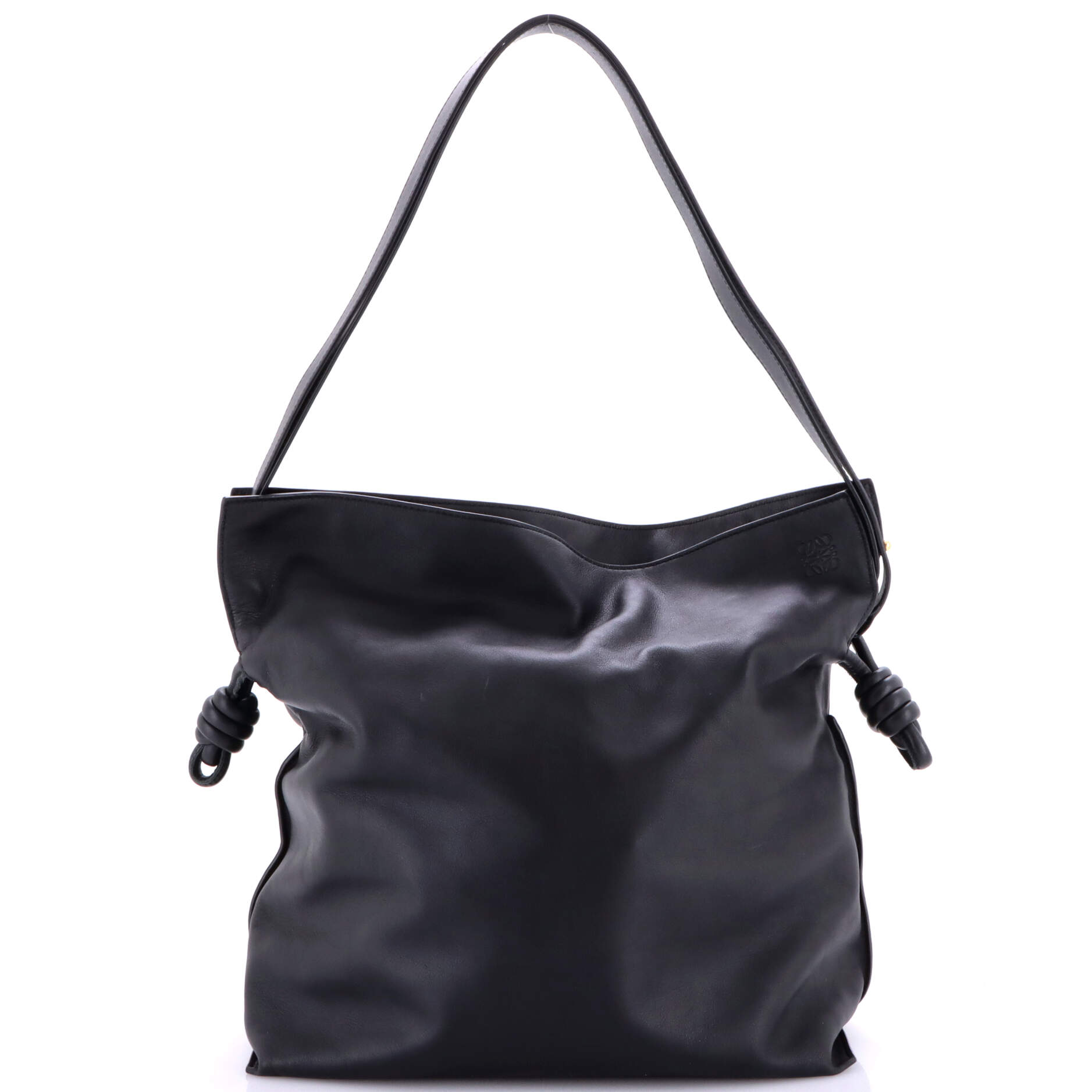 Flamenco Knot Bag Leather Medium