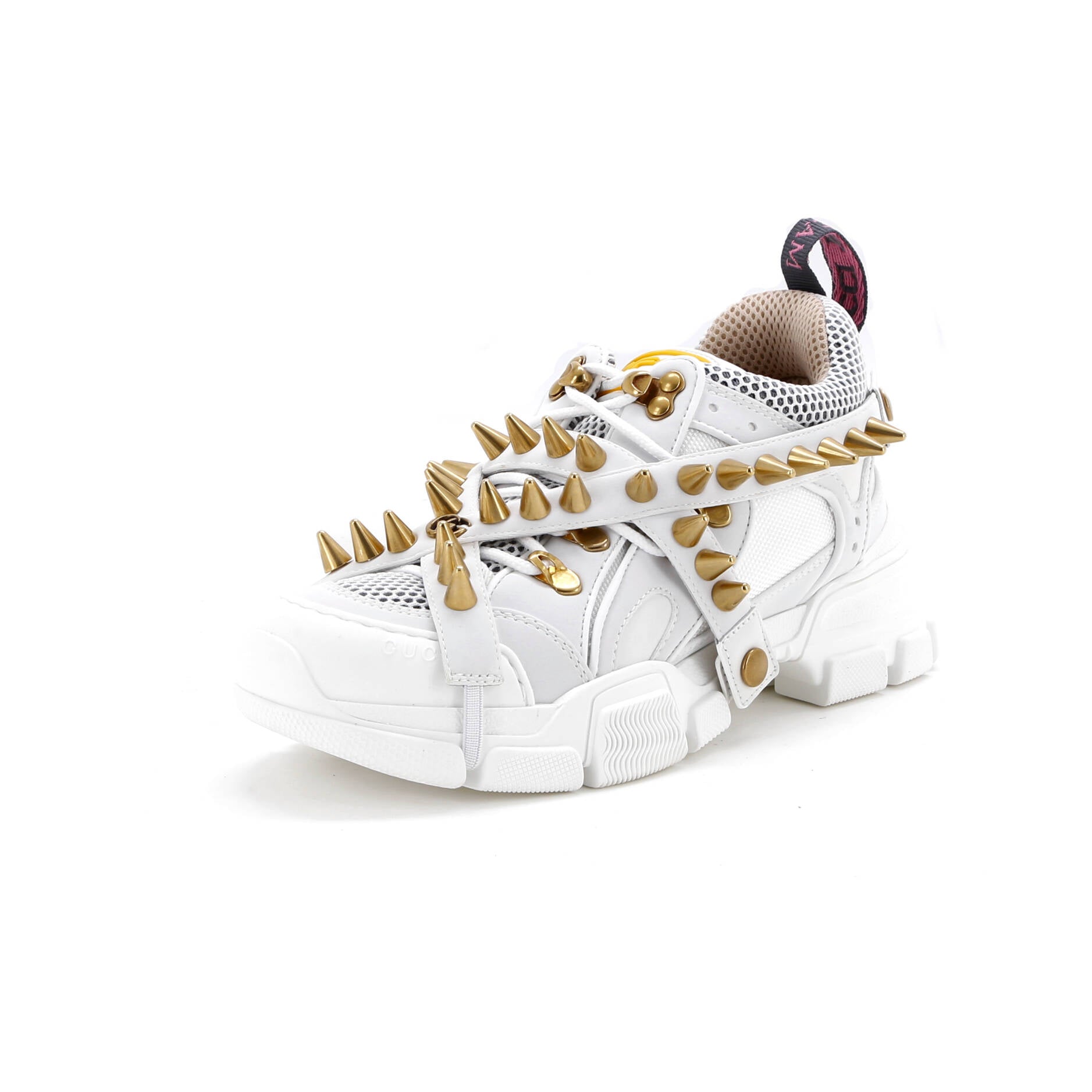 x SEGA Flashtrek Sneakers Technical Fabric and Leather with Studs