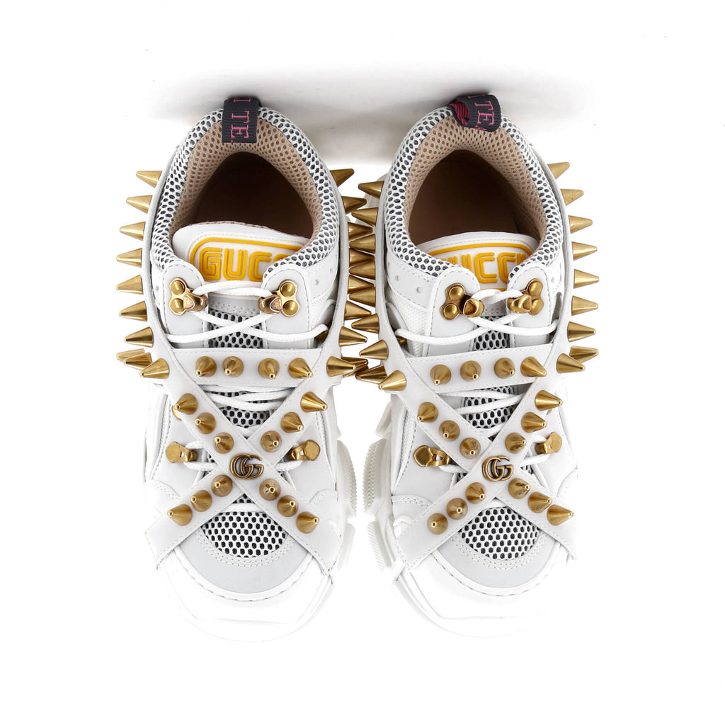 x SEGA Flashtrek Sneakers Technical Fabric and Leather with Studs