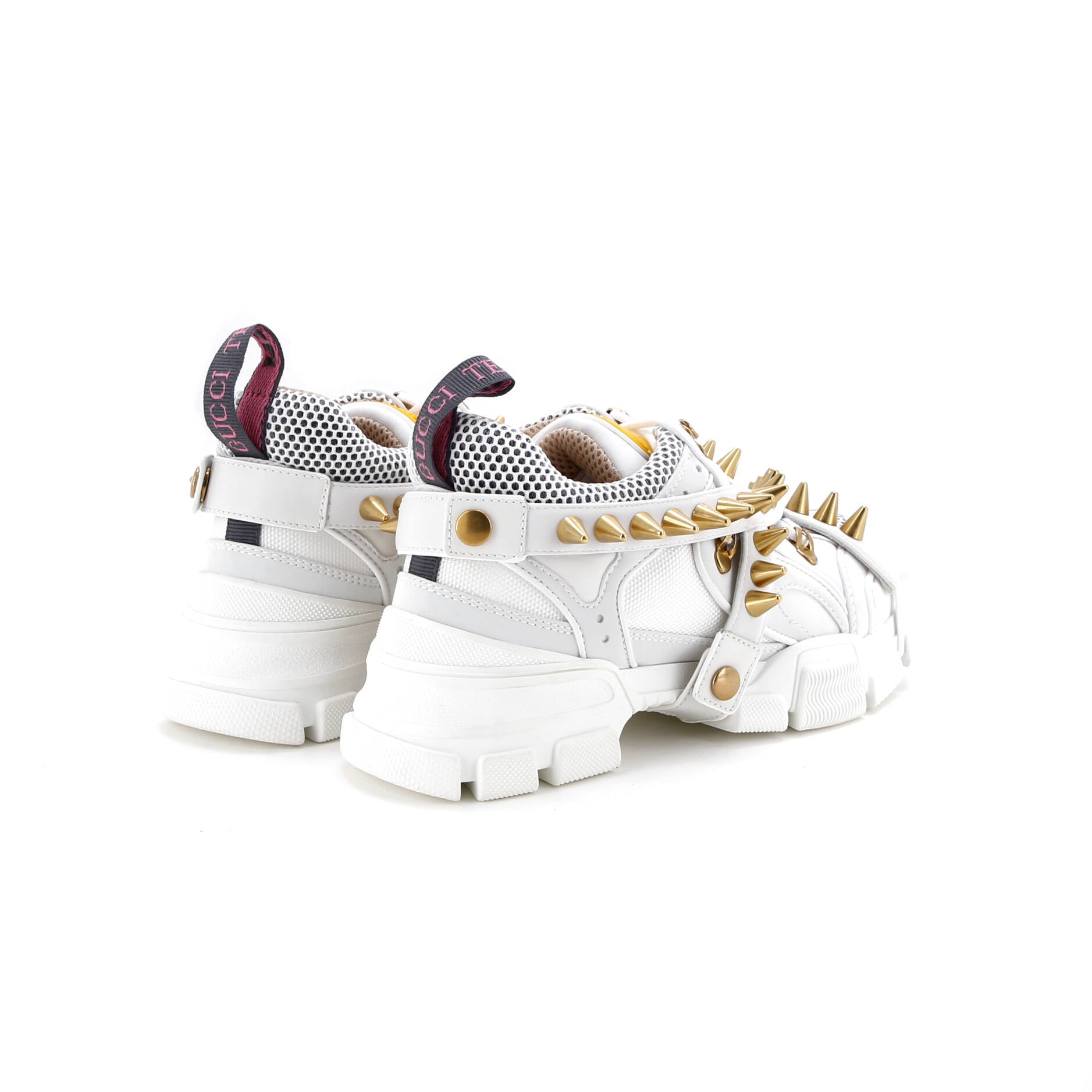 x SEGA Flashtrek Sneakers Technical Fabric and Leather with Studs