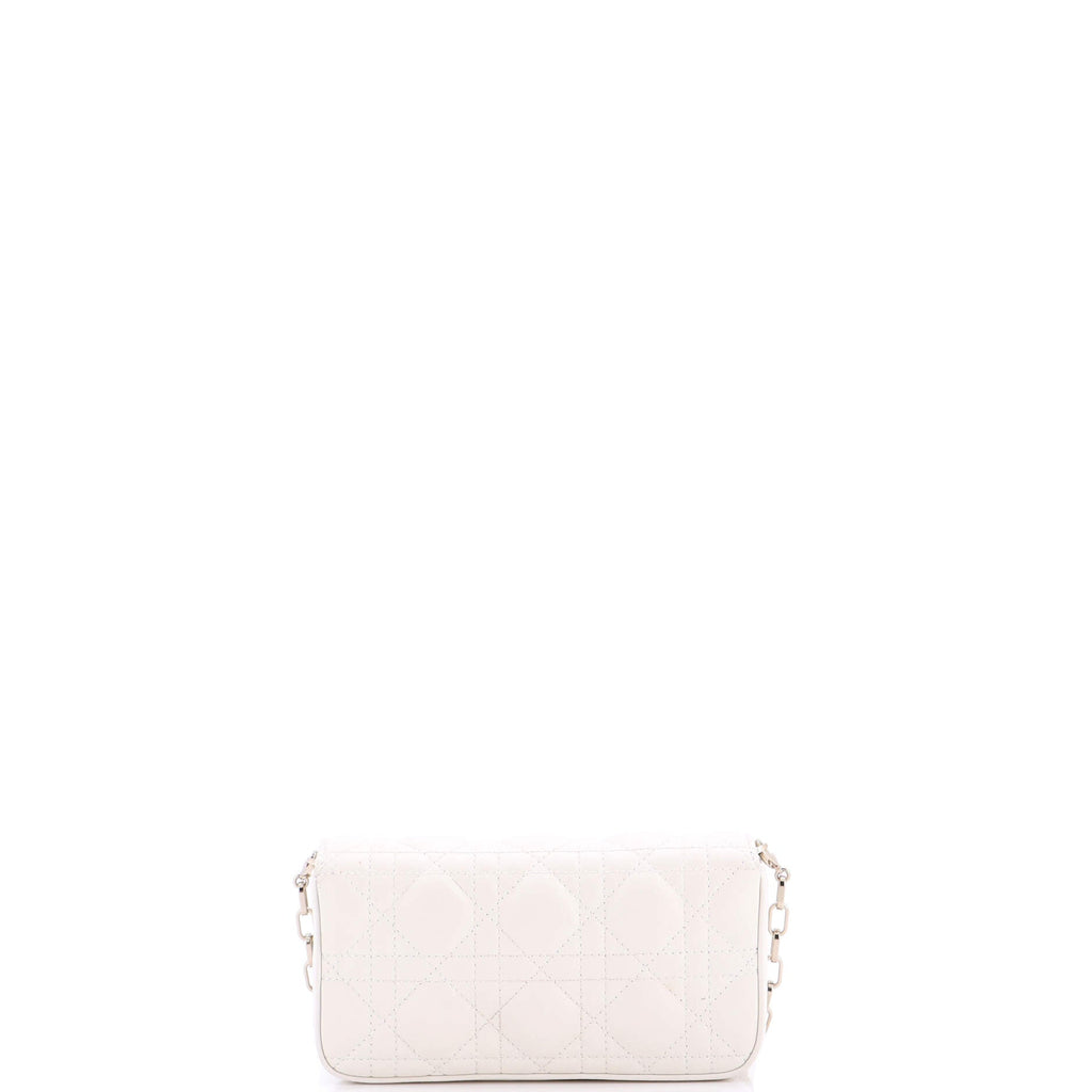 Lady Dior Chain Phone Pouch Cannage Quilt Lambskin