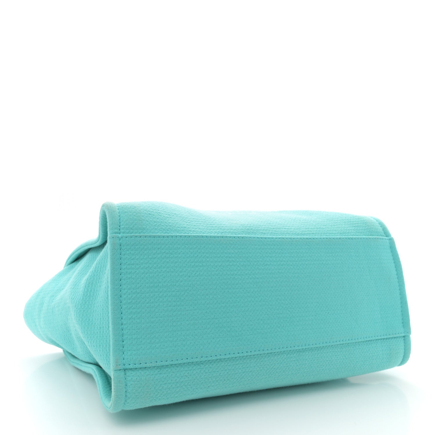 Mixed Fibers Medium Deauville Tote Turquoise