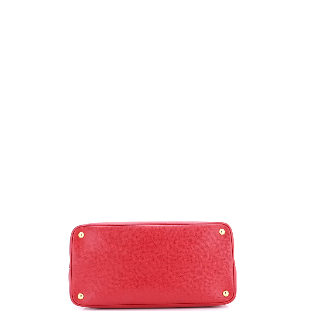 Cuir Double Tote Saffiano Leather Medium