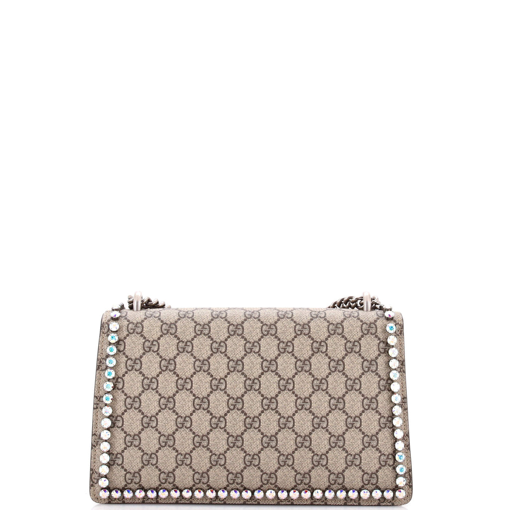 Dionysus Bag Crystal Embellished GG Coated Canvas Small