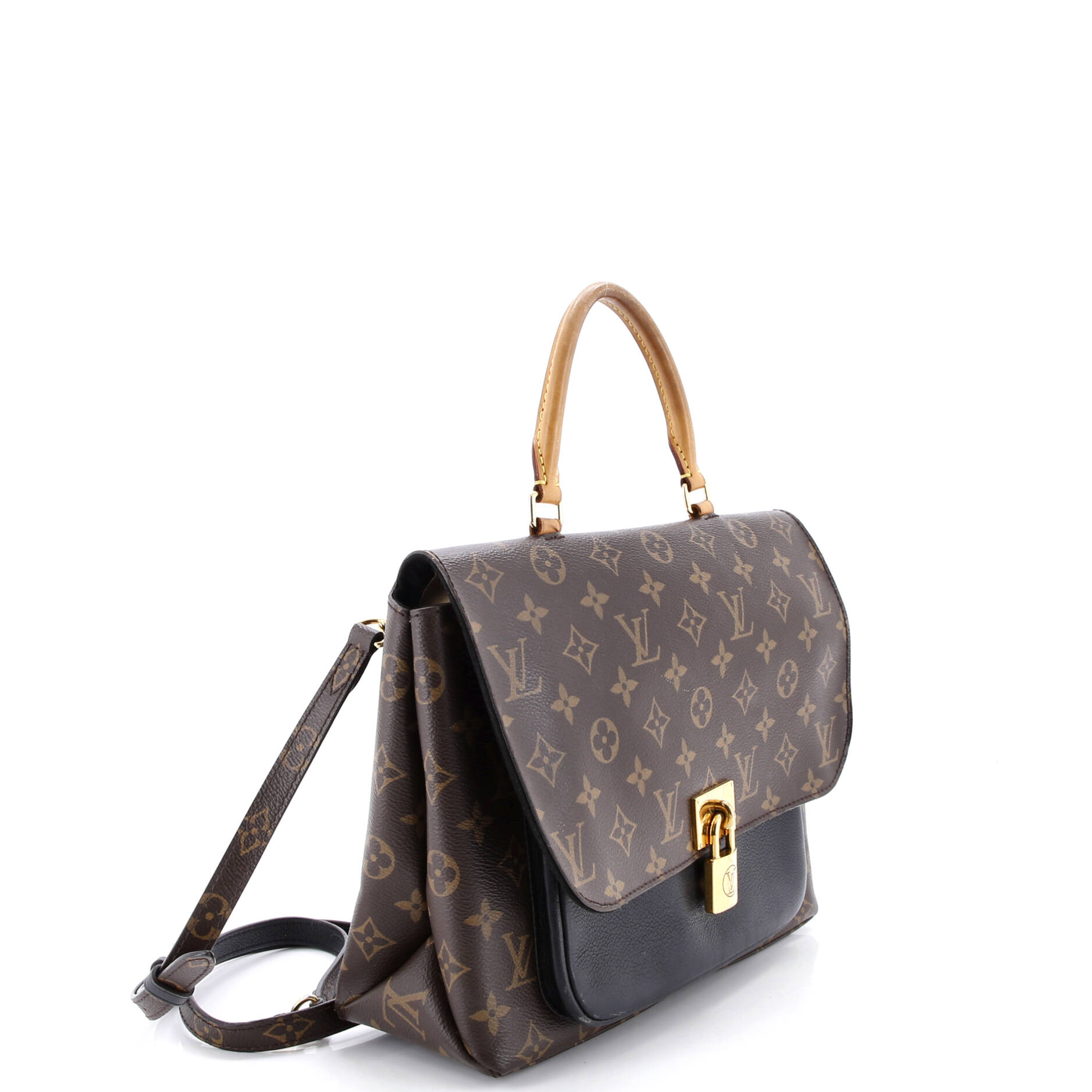 Marignan Handbag Monogram Canvas with Leather