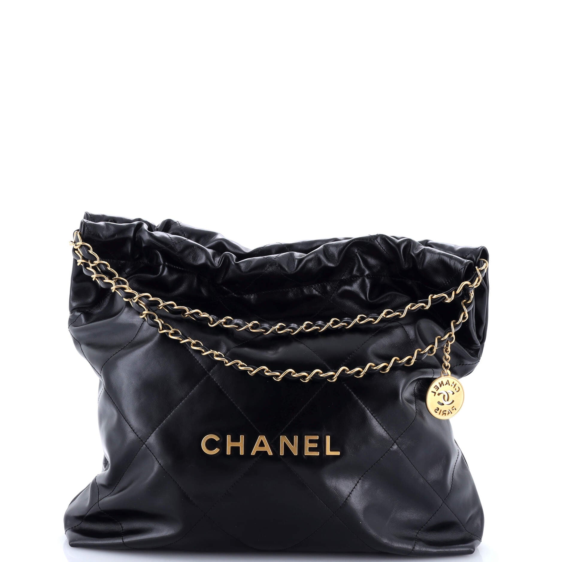 22 Chain Hobo Quilted Calfskin Medium