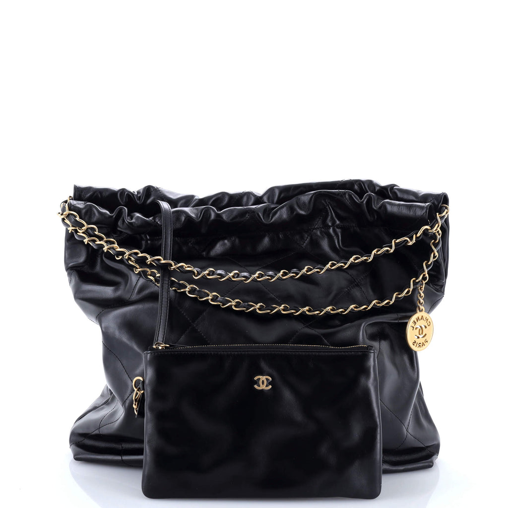 22 Chain Hobo Quilted Calfskin Medium